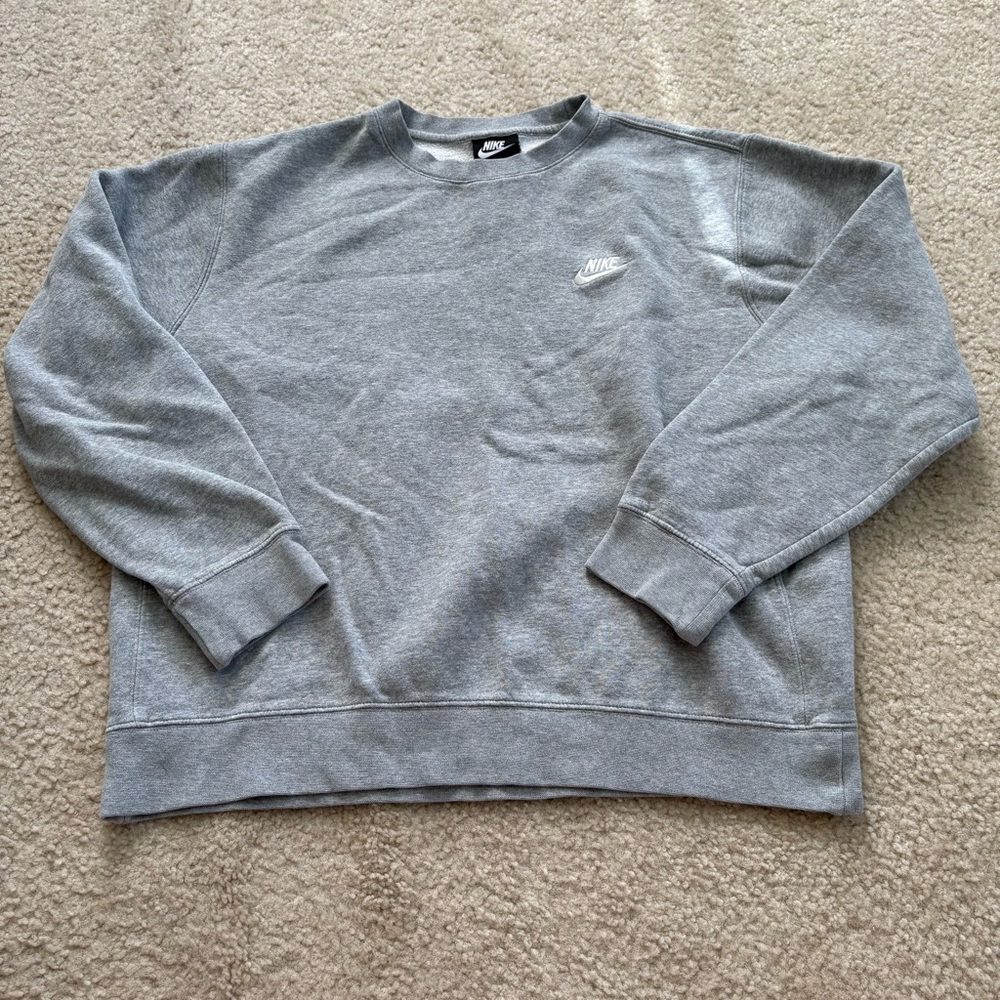 Nike Men's Gray Sweater - Picture 1 of 4